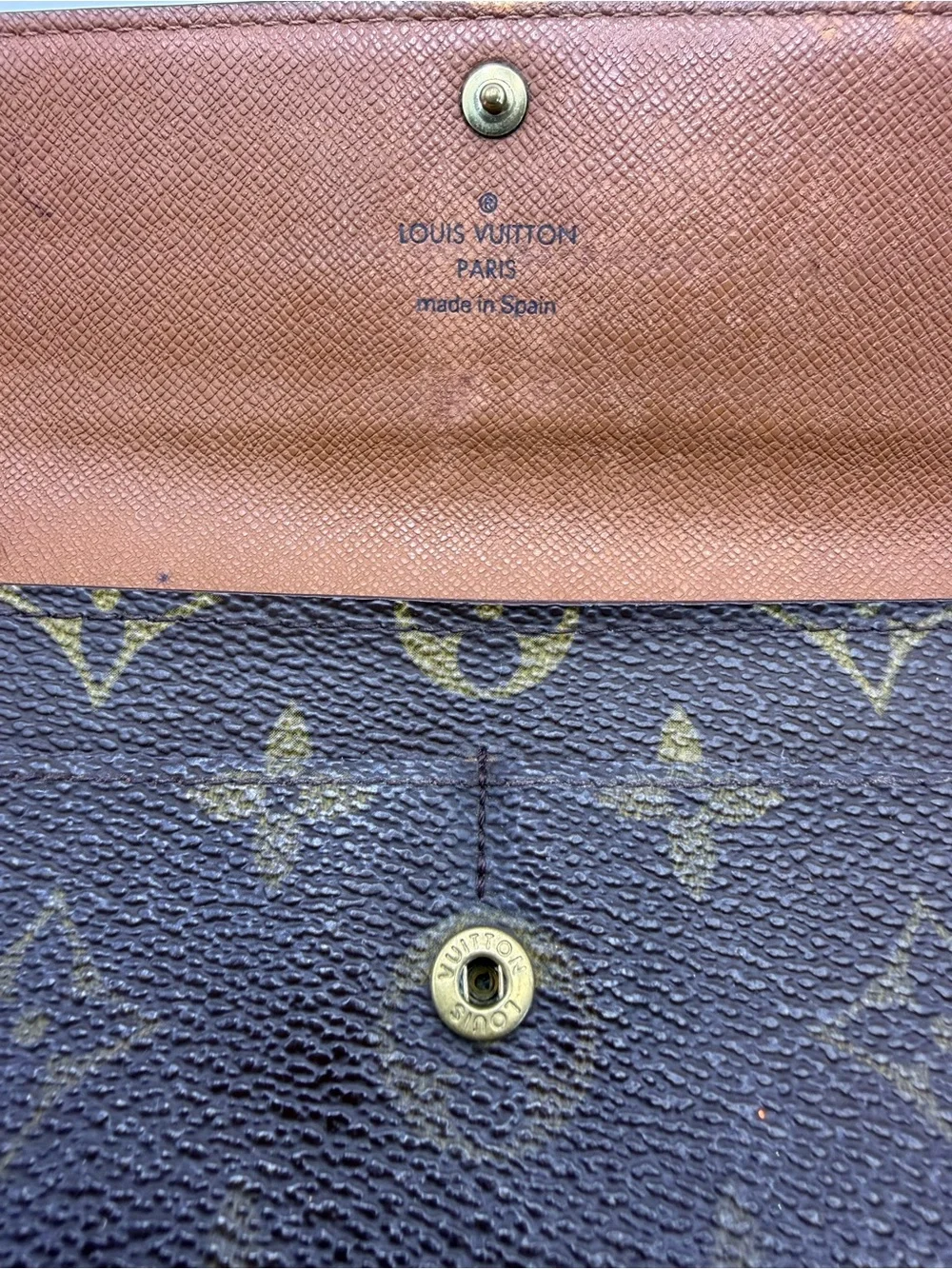 Vintage Louis Vuitton Monogram Long Wallet